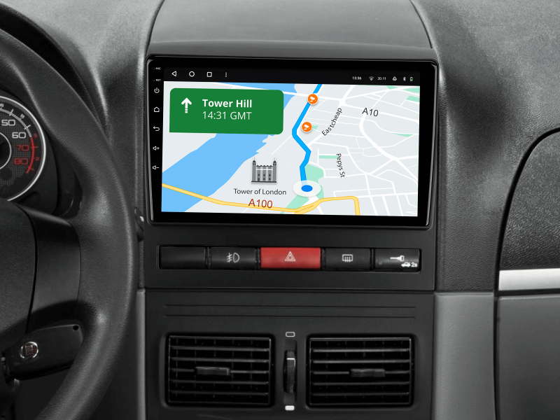 Buy Gazer T6009-350 multimedia system to Fiat Idea 2011-2014, Peron 9 2009