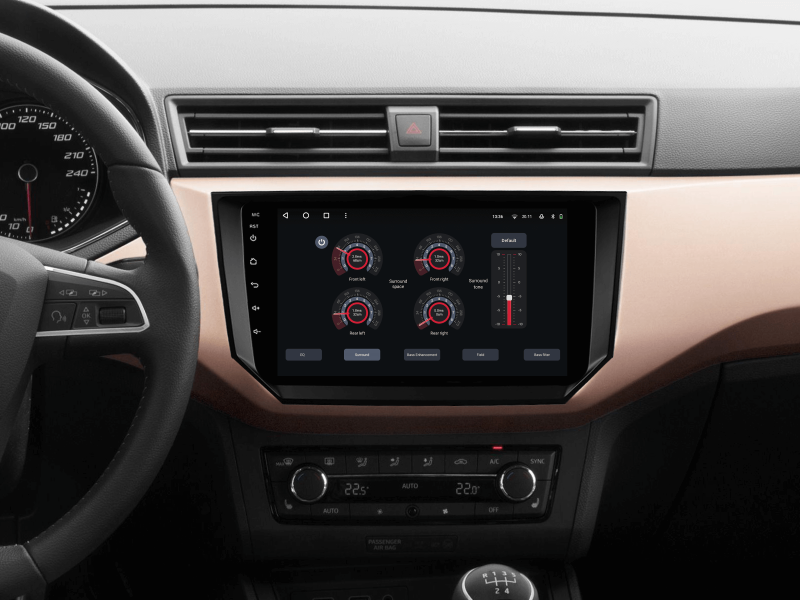 Buy Gazer T6009-6F multimedia system to Seat ibiza (6f) 2017-2020