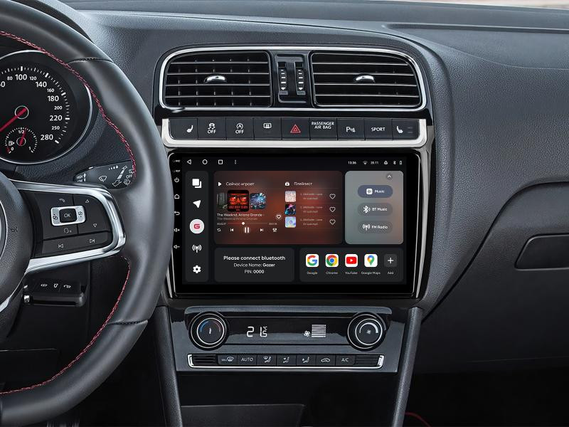 Купити Мультимедійна система Gazer T6009-6R до Volkswagen Polo 5 (6R) 2008-2020