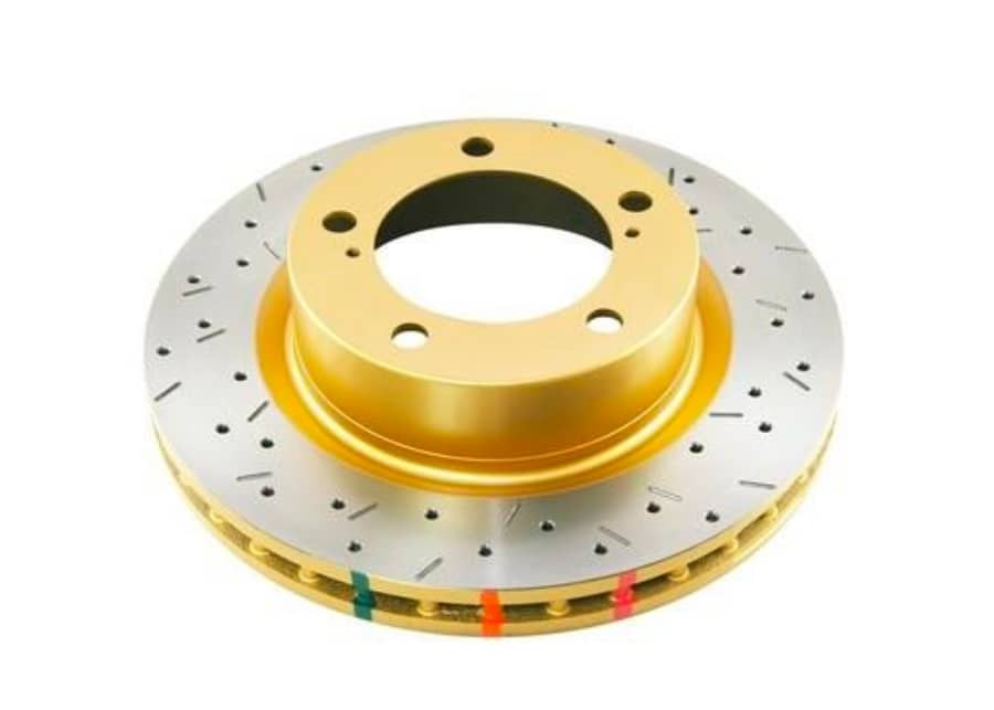 Buy Reinforced ventilated perforated rear brake disk for Toyota LC-200 DBA42723XS