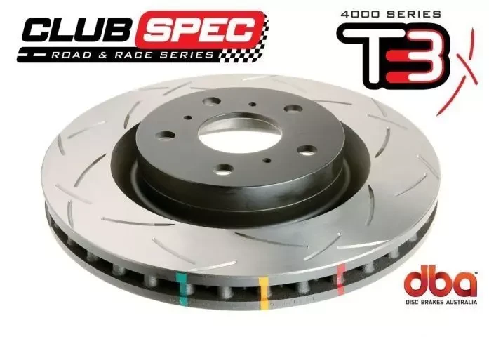 Buy Reinforced ventilated front brake disk T3 Slot for VW Touareg/Porsche Cayenne DBA42246s