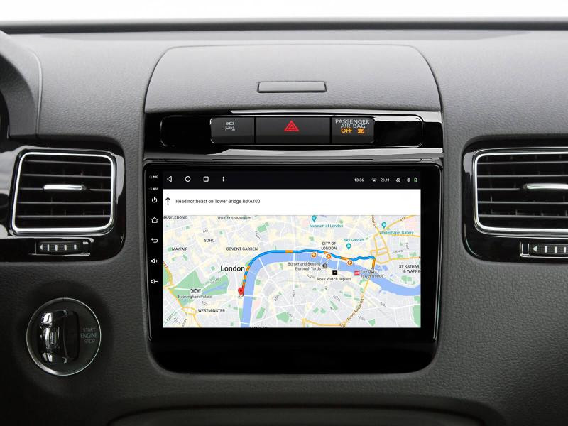 Buy Gazer T6009-7P/H Multimedia System to Volkswagen Touareg (7p) 2010-2018