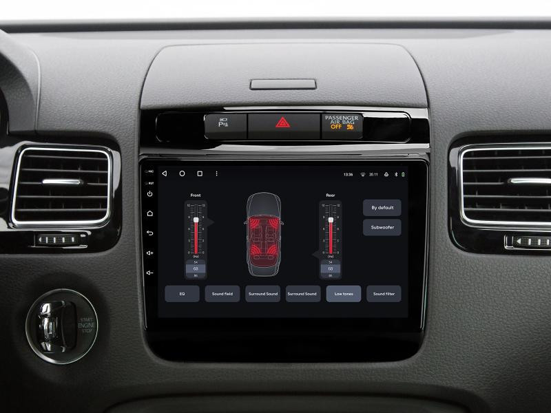 Buy Gazer T6009-7P/L Multimedia System to Volkswagen Touareg (7p) 2010-2018