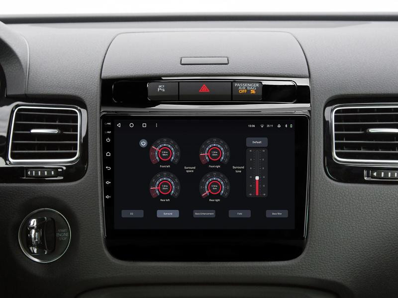 Buy Gazer T6009-7P/L Multimedia System to Volkswagen Touareg (7p) 2010-2018