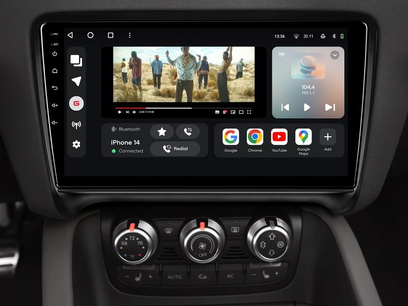 Купити Мультимедійна система Gazer T6009-8J до Audi TT 2 (8J) 2006-2014