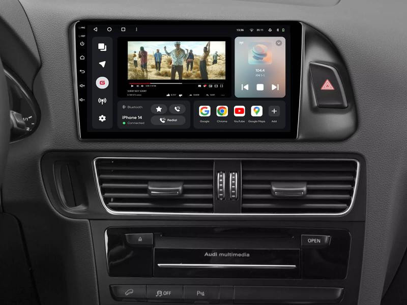 Buy Gazer T6009-8R/H Multimedia System to Audi Q5 (8R) 2008-2017