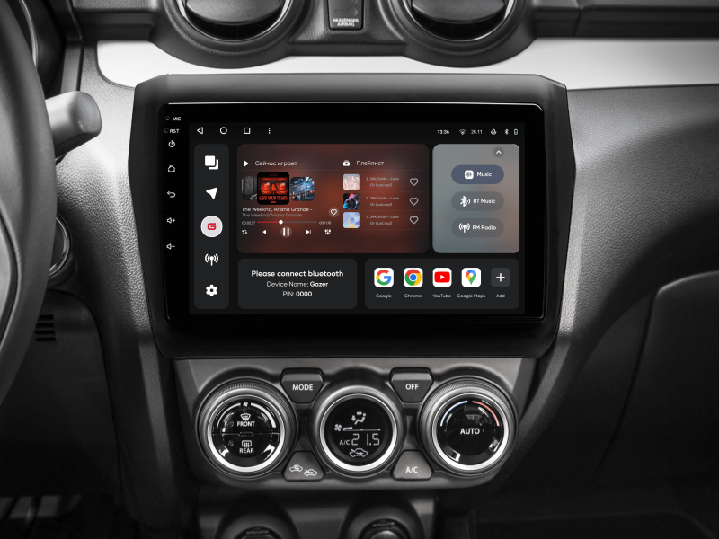 Купити Мультимедійна система Gazer T6009-A2L до Suzuki Swift 3 (A2L) 2016-2020