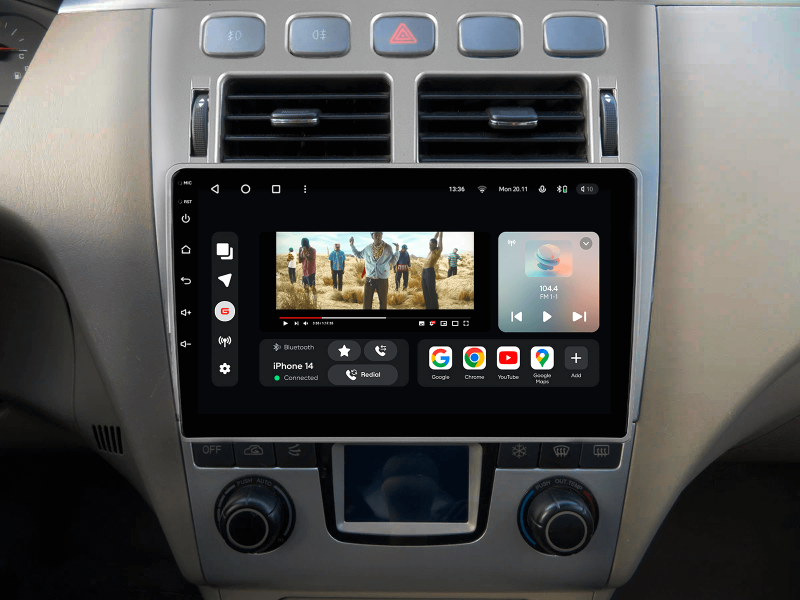 Buy Gazer T6009-A5 multimedia system to Chery A5, Fora A21 2006-2010, Cowin 3 A21 2010-2011