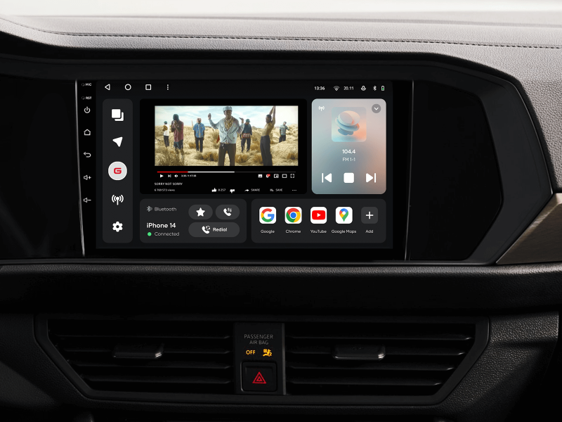 Buy Gazer T6009-A7 multimedia system to Volkswagen Jetta 7 2018-2022