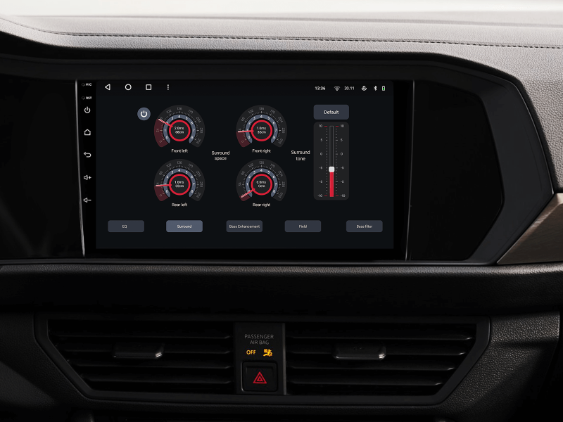 Buy Gazer T6009-A7 multimedia system to Volkswagen Jetta 7 2018-2022