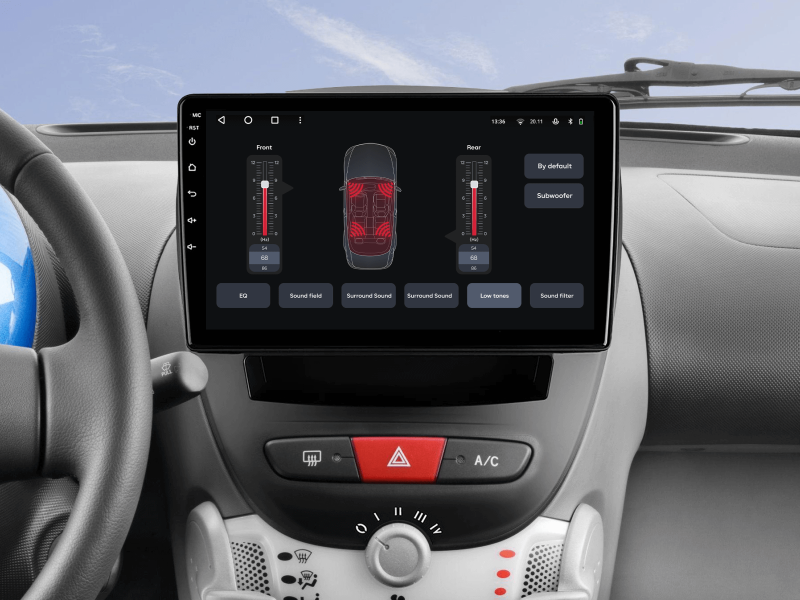 Buy Gazer T6009-AB10 multimedia system to Toyota Aygo (AB10) 2005-2014