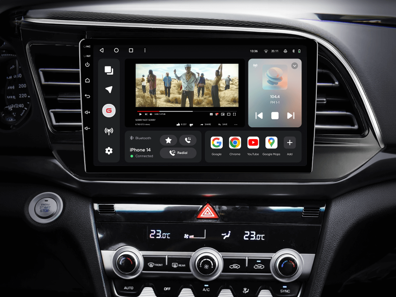 Купити Мультимедійна система Gazer T6009-ADF/H до Hyundai Elantra 6 (AD) 2018-2020