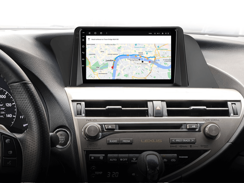 Buy Gazer T6009-AL10/H Multimedia System to Lexus RX270, RX350, RX450H 3 (Al10) 2008-2015