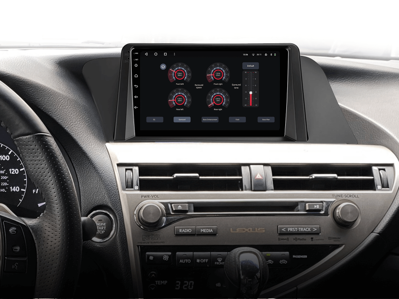 Buy Gazer T6009-AL10/H Multimedia System to Lexus RX270, RX350, RX450H 3 (Al10) 2008-2015