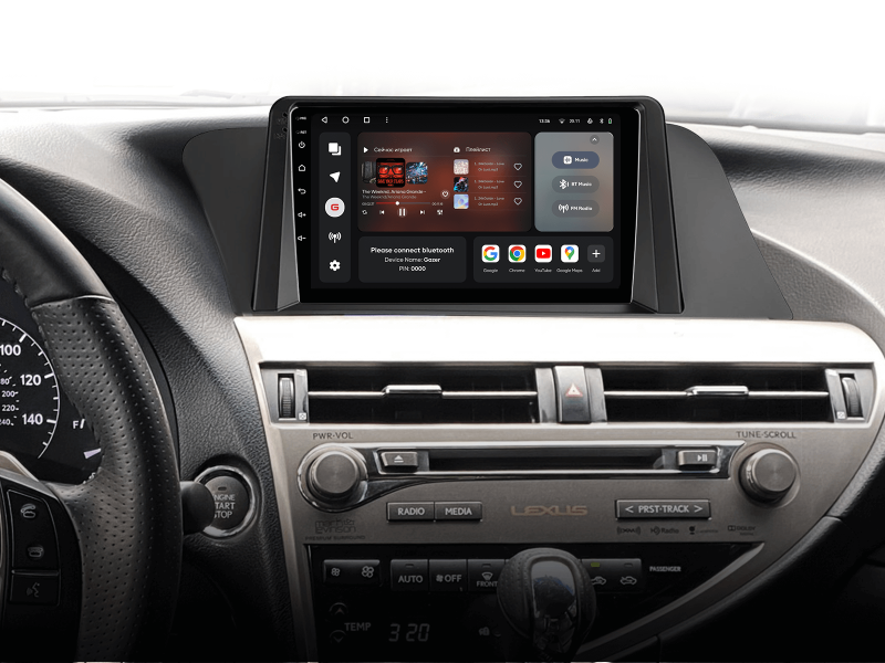 Buy Gazer T6009-AL10/L Multimedia System to Lexus RX270, RX350, RX450H 3 (Al10) 2008-2015