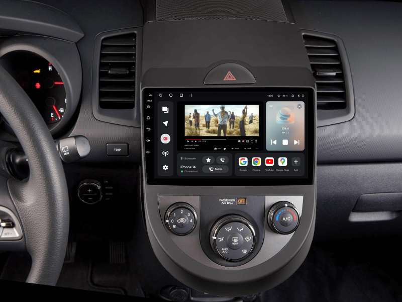 Купити Мультимедійна система Gazer T6009-AM до Kia Soul 1 (AM) 2008-2014