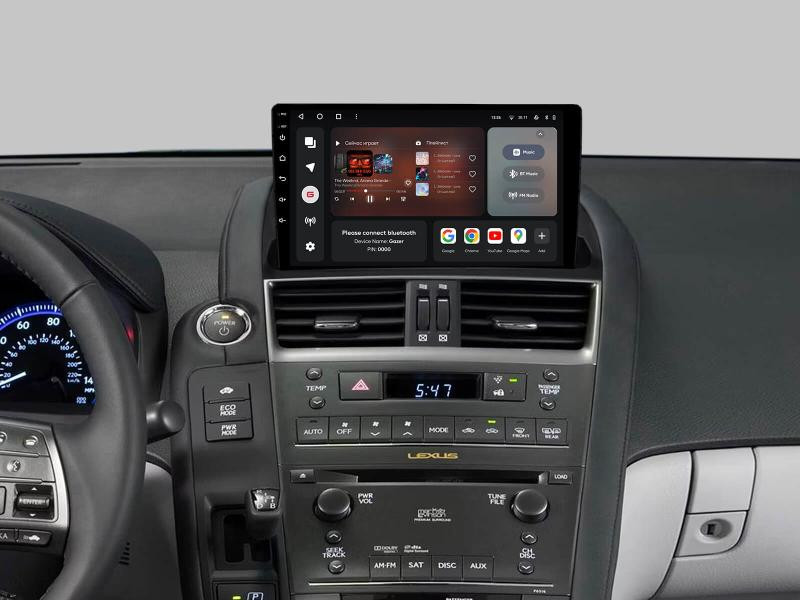 Купити Мультимедійна система Gazer T6009-ANF10 до Lexus HS250H (ANF10) 2009-2012