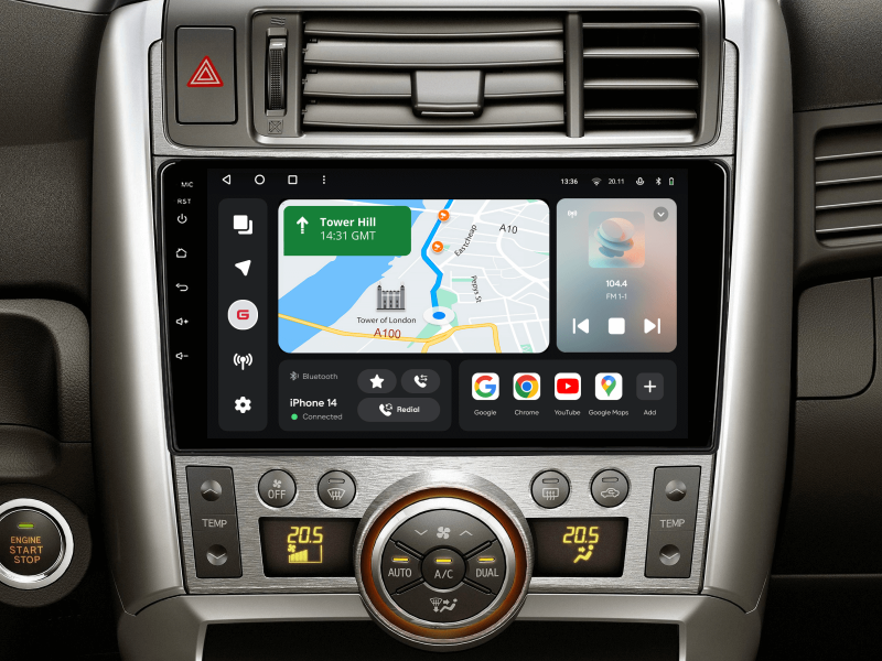 Купить Мультимедійна система Gazer T6009-AR20 до Toyota Verso (AR20) 2009-2018