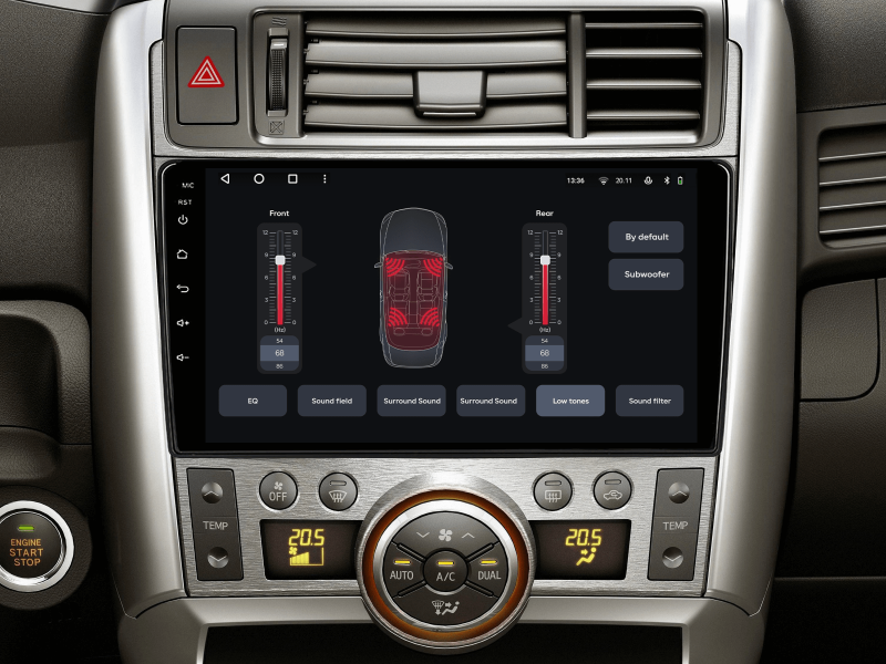 Купить Мультимедійна система Gazer T6009-AR20 до Toyota Verso (AR20) 2009-2018