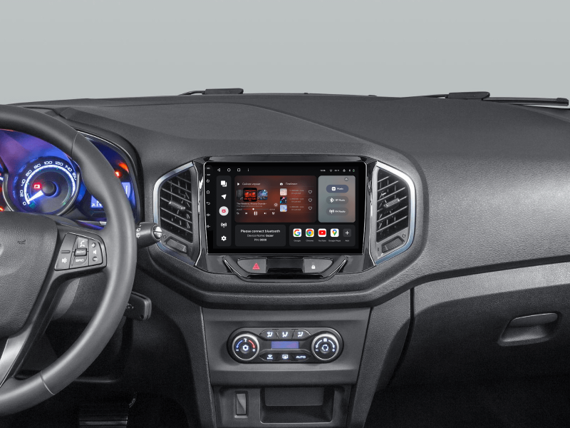 Купити Мультимедійна система Gazer T6009-B0X до LADA Xray 2015-2019