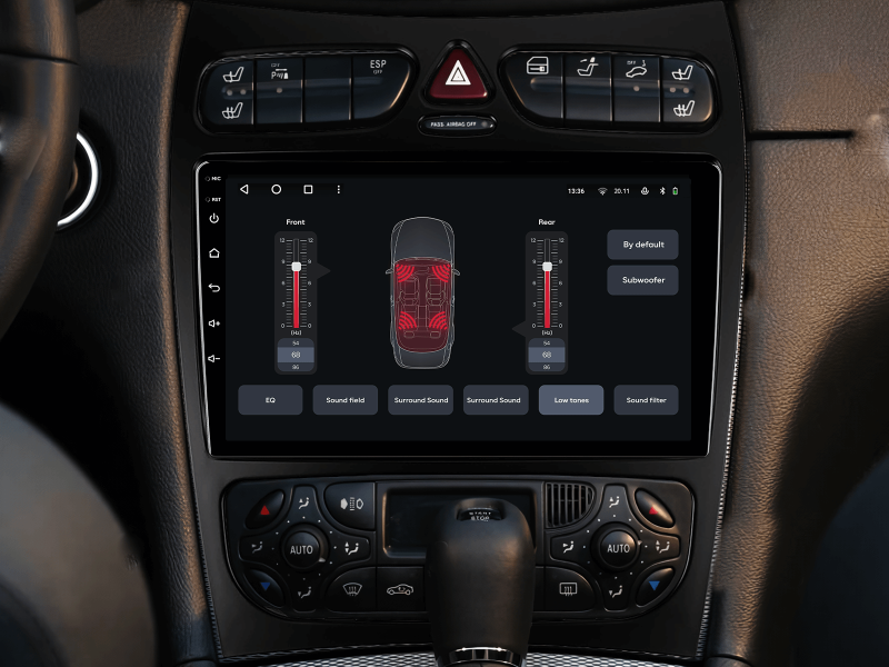 Купити Мультимедійна система Gazer T6009-C209 до Mercedes-Benz CLK-Class (C209, A209) 2002-2005