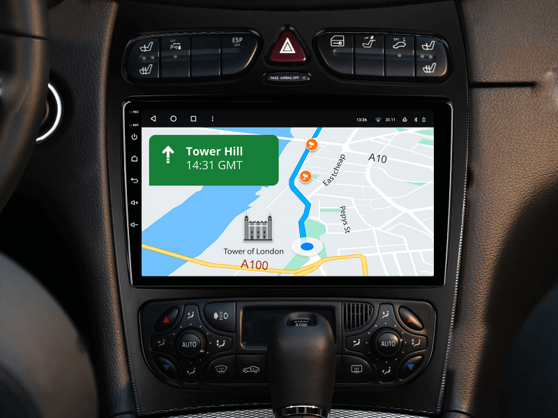 Купити Мультимедійна система Gazer T6009-C209 до Mercedes-Benz CLK-Class (C209, A209) 2002-2005