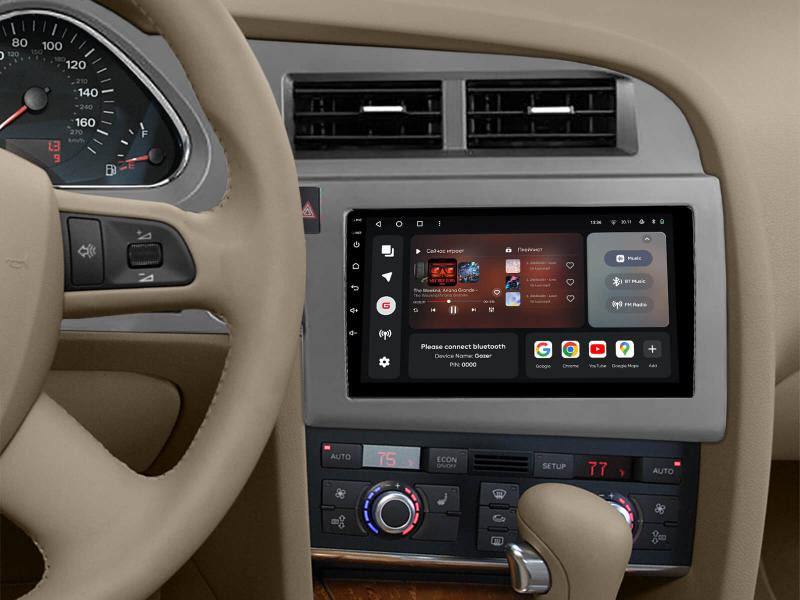 Купить Мультимедійна система Gazer T6009-C6 до Audi A6 (C6) 2004-2011, S6 3 2006-2011, RS6 2 2007-2012