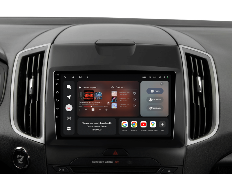 Купити Мультимедійна система Gazer T6009-CD539N до Ford Edge 2 2015-2018