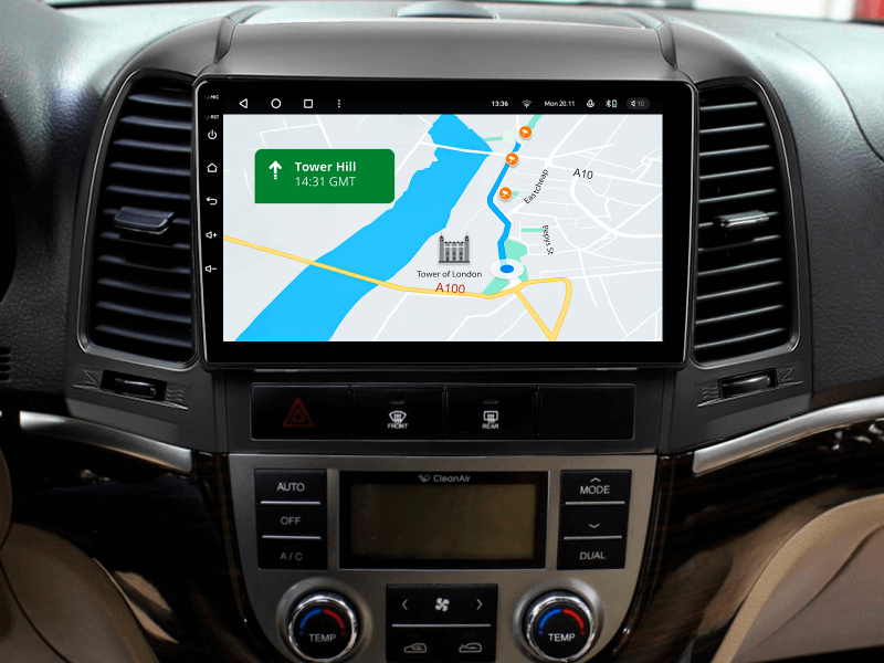 Купити Мультимедійна система Gazer T6009-CM до Hyundai Santa Fe 2 (CM) 2006-2012