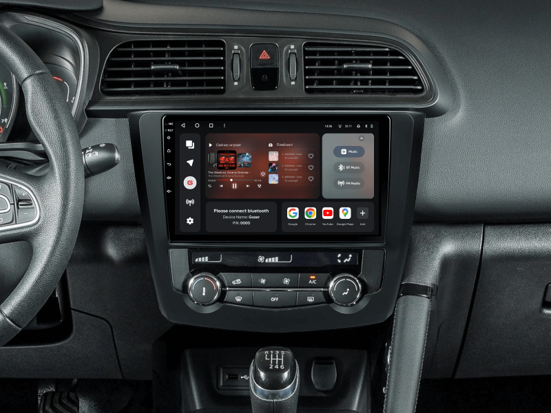 Купити Мультимедійна система Gazer T6009-CMF/H до Renault Kadjar 2015-2017