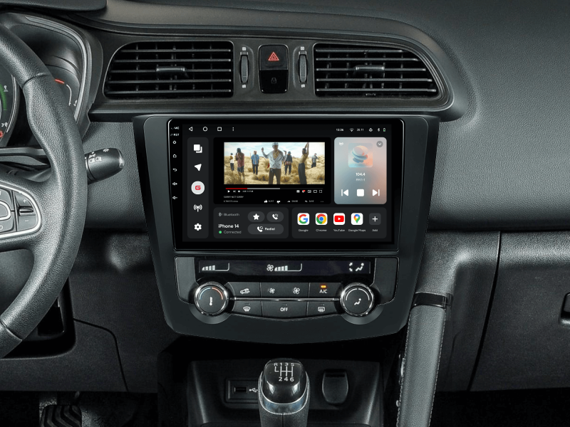 Купити Мультимедійна система Gazer T6009-CMF/H до Renault Kadjar 2015-2017