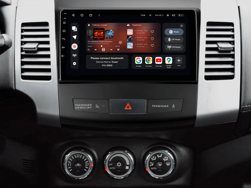 Купить Мультимедійна система Gazer T6009-CW/H до Peugeot 4007 2007-2012