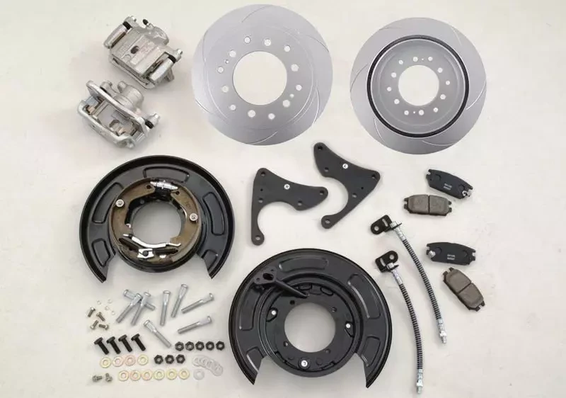 Buy Set of rear drum brakes in Pedders disc for Toyota Hilux 2008-2015 PBCK001