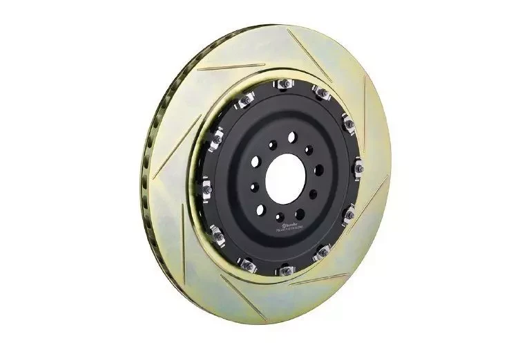 Купить Тормозной диск в сборе 2-х составной BREMBO GT 380x28mm слотированный левый 92.1833L