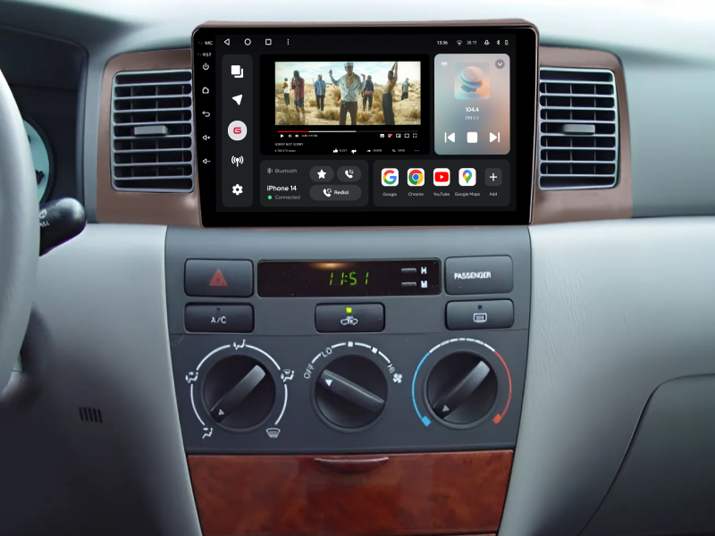 Купить Мультимедійна система Gazer T6009-E120 до Toyota Corolla 9 (E120, E130) 2000-2004