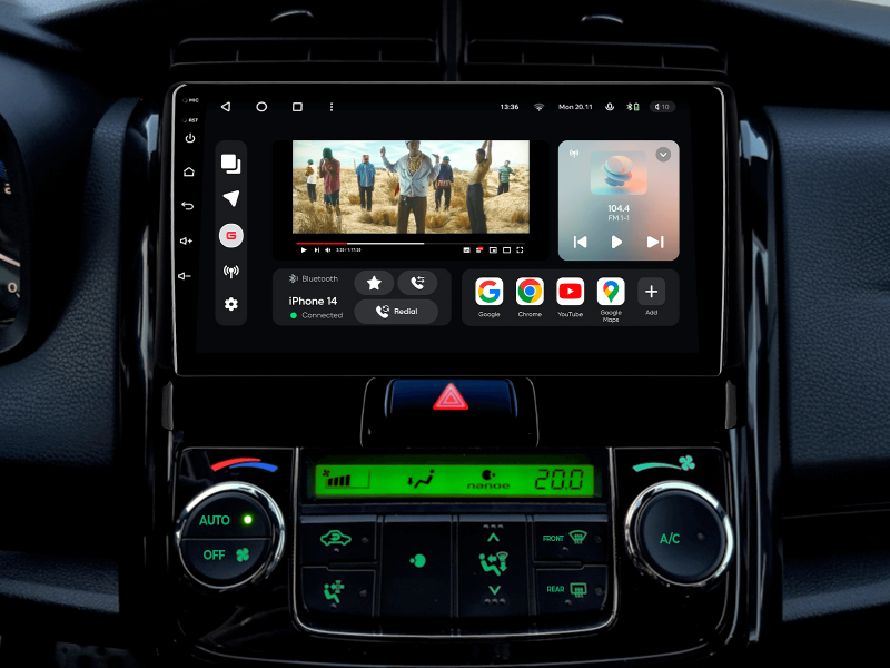 Купить Мультимедійна система Gazer T6009-E160J до Toyota Corolla Axio 2, Fielder 3 (E160) 2012-2021