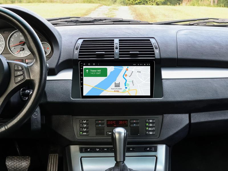 Купить Мультимедійна система Gazer T6009-E39 до BMW 5 Series (E39), X5 (E53) 1999-2006