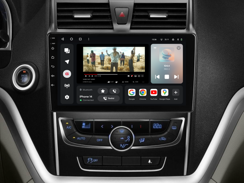 Купить Мультимедійна система Gazer T6009-EC72 до Geely Emgrand EC7 1 2016-2018