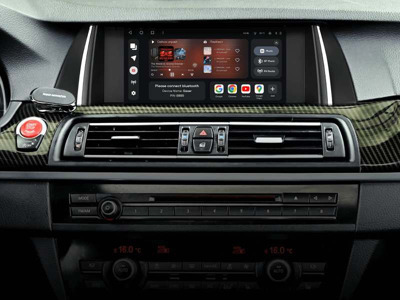 Купить Мультимедійна система Gazer T6009-F10/CIC до BMW 5 Series CIC (F10) 2009-2013