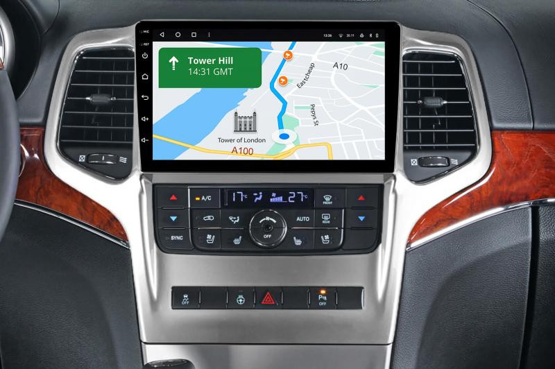 Купить Мультимедійна система Gazer T6009-F10/NBT до Jeep Grand Cherokee 4 (WK2) 2010-2013