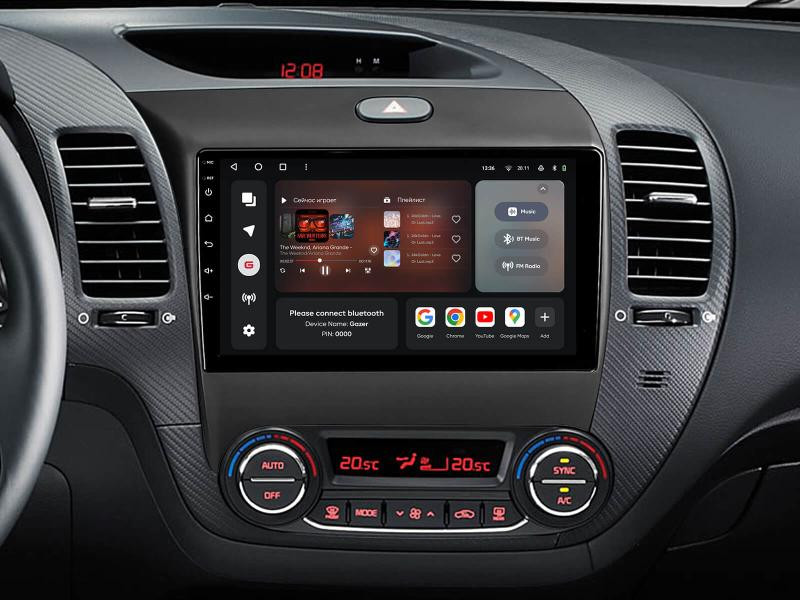 Купить Мультимедійна система Gazer T6009-F10/NBT до Kia Cerato 3 (YD) 2013-2017