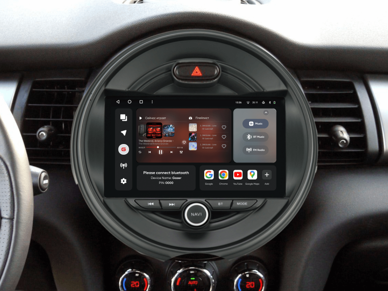 Купить Мультимедійна система Gazer T6009-F55 до Mini 2014-2020