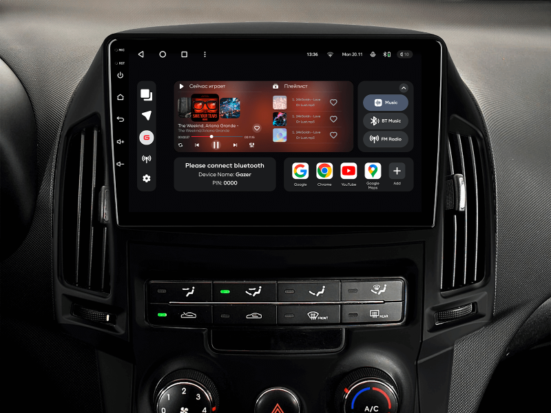 Купить Мультимедійна система Gazer T6009-FD до Hyundai i30 1 (FD) 2007-2012