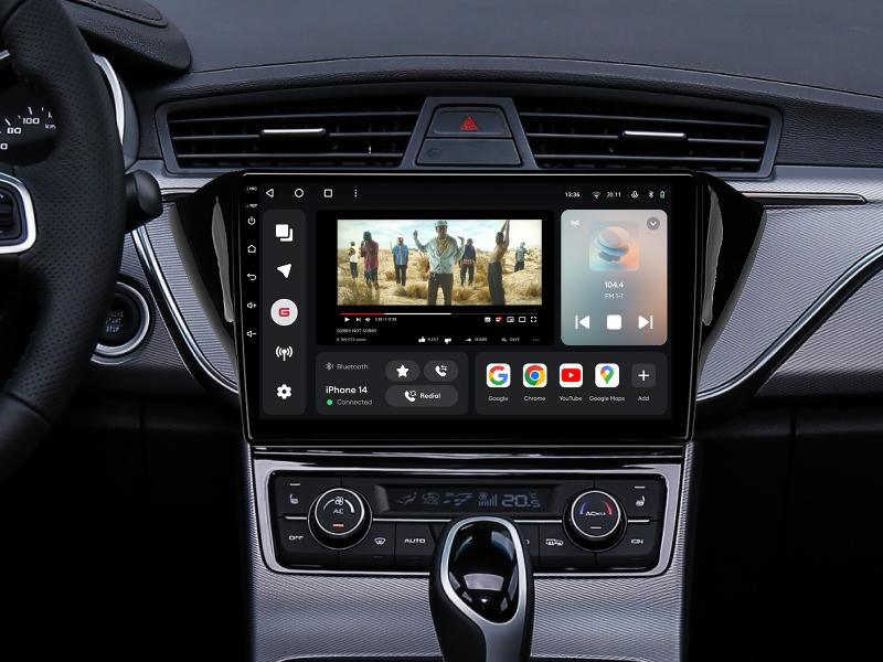 Купить Мультимедійна система Gazer T6009-FE/L до Geely GS, Emgrand EC7 1 2016-2020