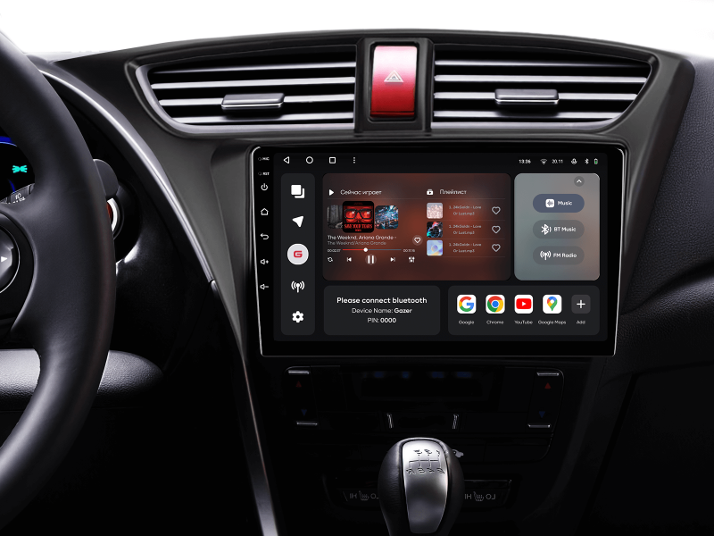 Купить Мультимедійна система Gazer T6009-FK1 до Honda Civic 9 FK FB 2012-2017