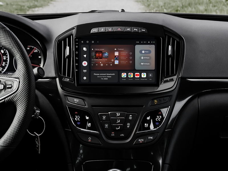 Купить Мультимедійна система Gazer T6009-G09F/L до Buick Regal 2013-2017