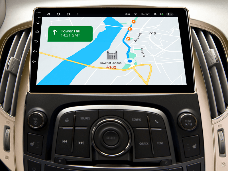 Купить Мультимедійна система Gazer T6009-G4 до Buick Lacrosse 2009-2013