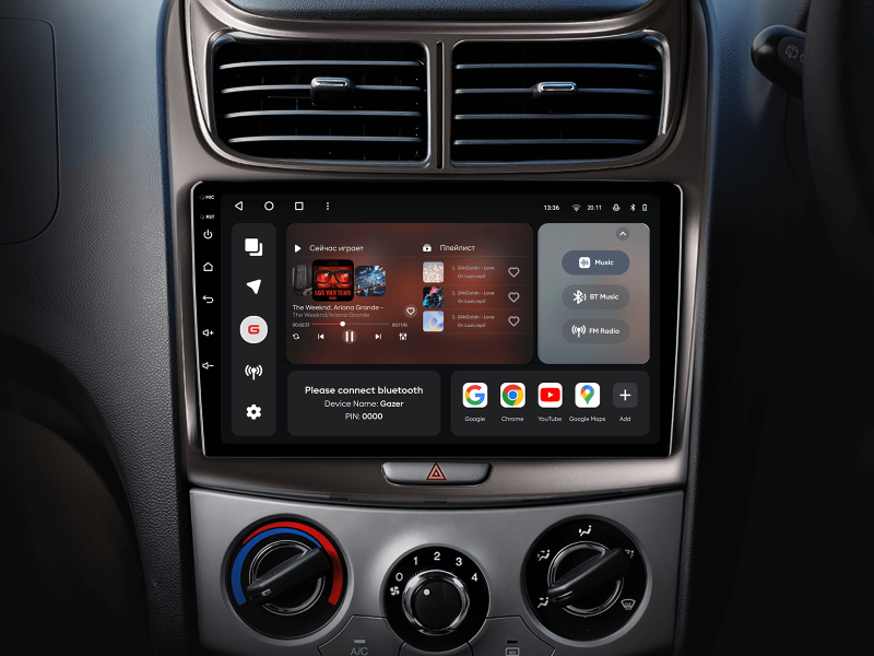 Купить Мультимедійна система Gazer T6009-GAM до Chevrolet Sail 2009-2013