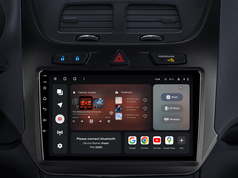 Купить Мультимедійна система Gazer T6009-GAM2 до Chevrolet Cobalt 2 2011-2018