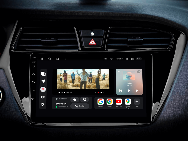 Купить Мультимедійна система Gazer T6009-GB до Hyundai i20 2 (GB) 2014-2018